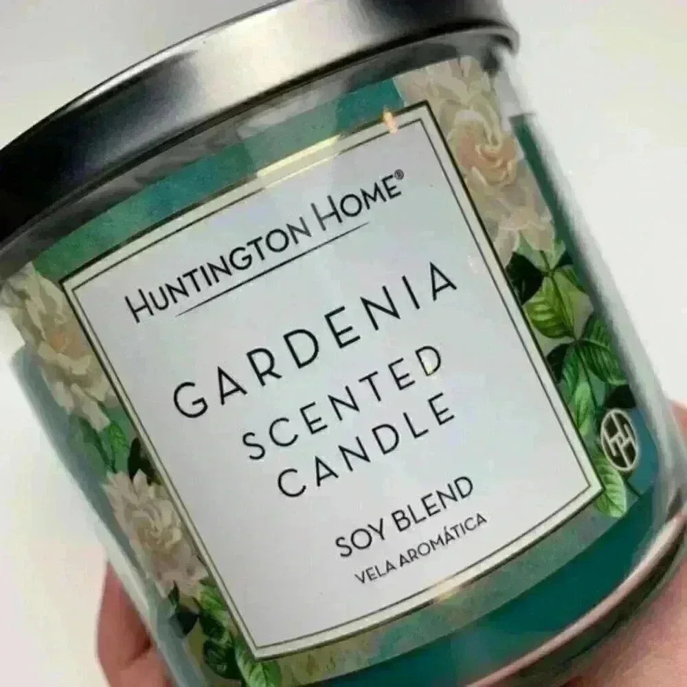 3 wick Gardenia candle USA 14 oz Soy Blend Aldi